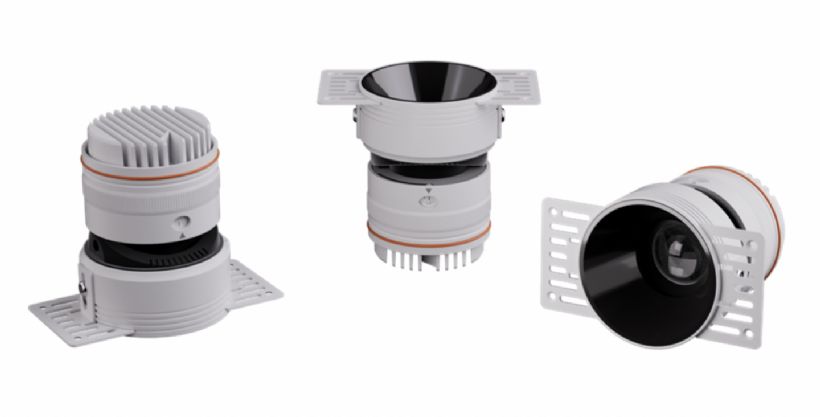Gimbal LED Down Light | CCT & Watt & Beam Adjustable